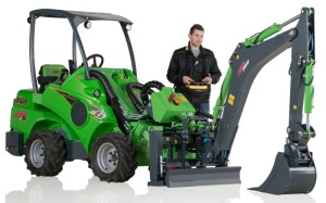 260 graafmachine met afstandsbediening